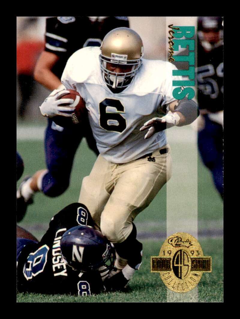 Load image into Gallery viewer, 1993 Classic Four Sport Jerome Bettis #100 Rookie RC Image 1
