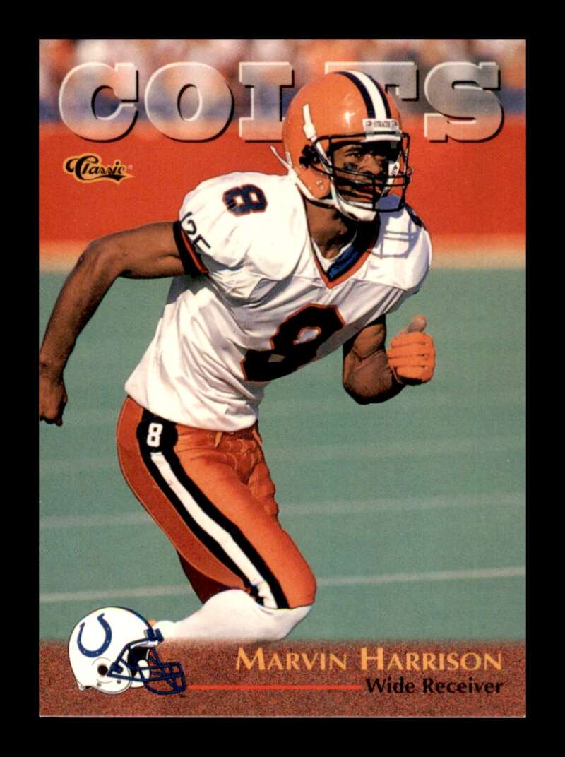 Load image into Gallery viewer, 1996 Classic Marvin Harrison #88 Rookie RC Image 1
