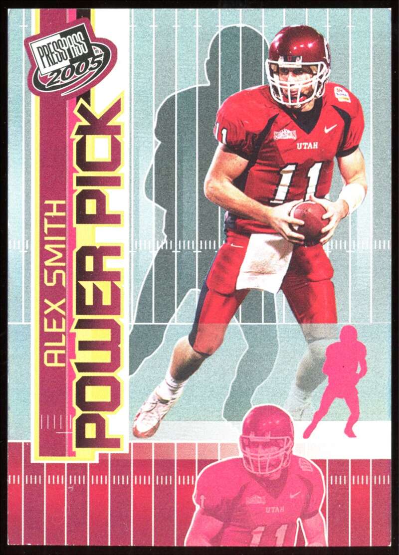 Load image into Gallery viewer, 2005 Press Pass Power Pick Alex Smith #48 Rookie RC Image 1
