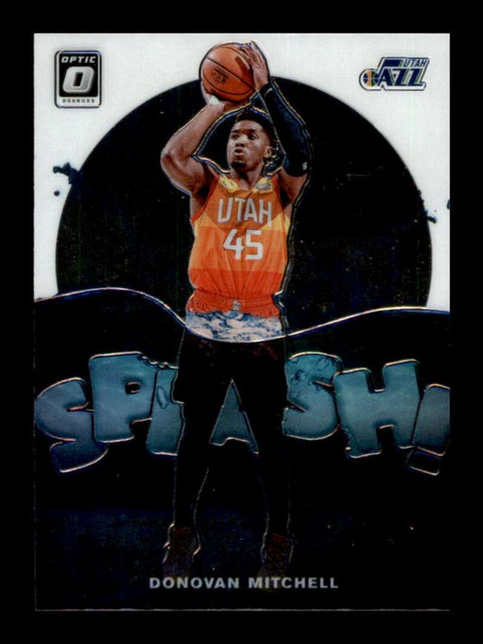 2019-20 Donruss Optic Splash! Donovan Mitchell