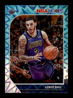 2019-20 Panini Hoops Teal Explosion Lonzo Ball 