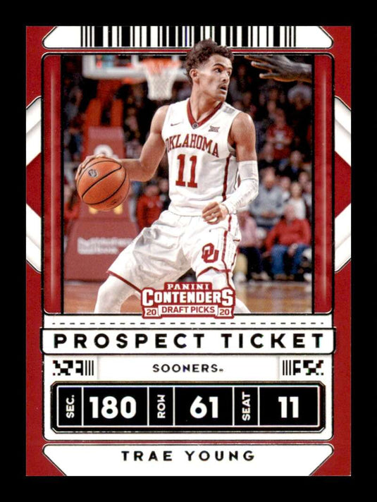 2020-21 Panini Contenders Draft Trae Young 