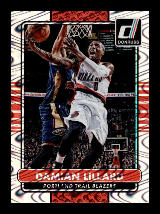 2014-15 Donruss Swirlorama Damian Lillard