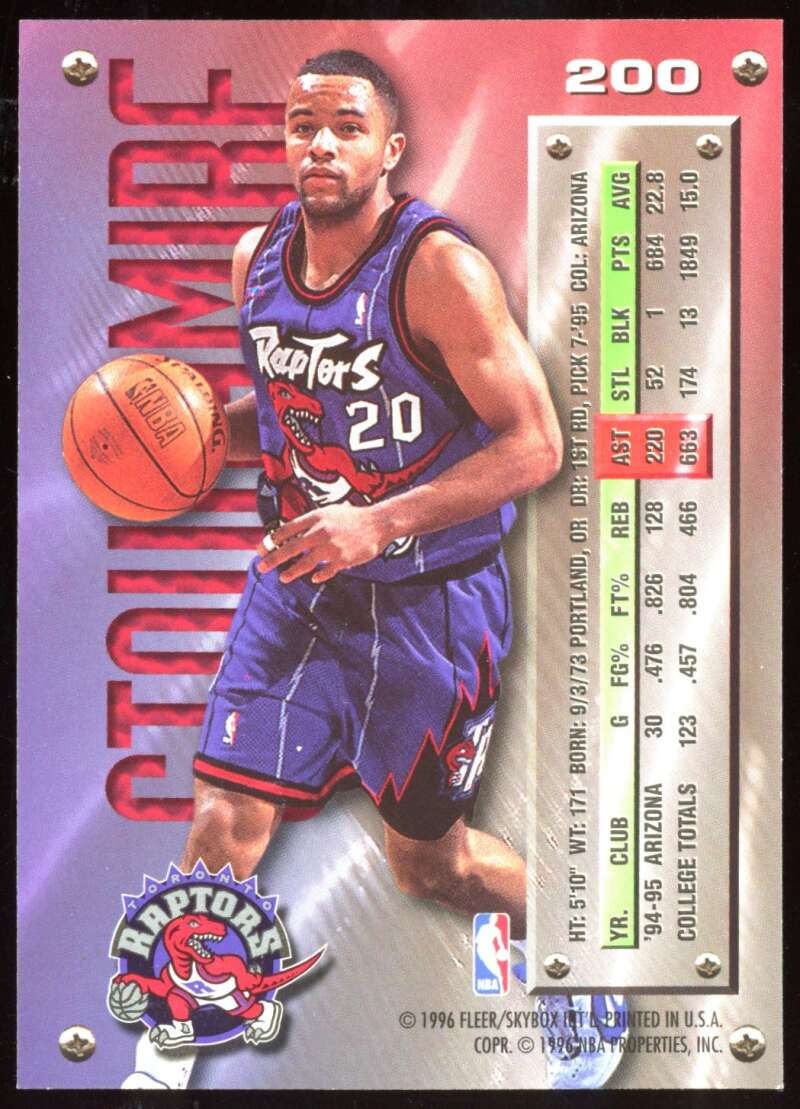 Load image into Gallery viewer, 1995-96 Fleer Metal Damon Stoudamire #200 Rookie RC Image 2
