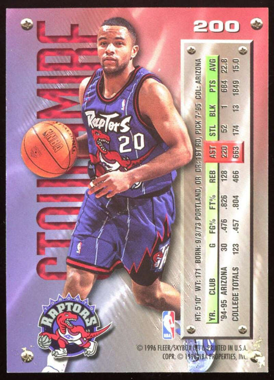 1995-96 Fleer Metal Damon Stoudamire