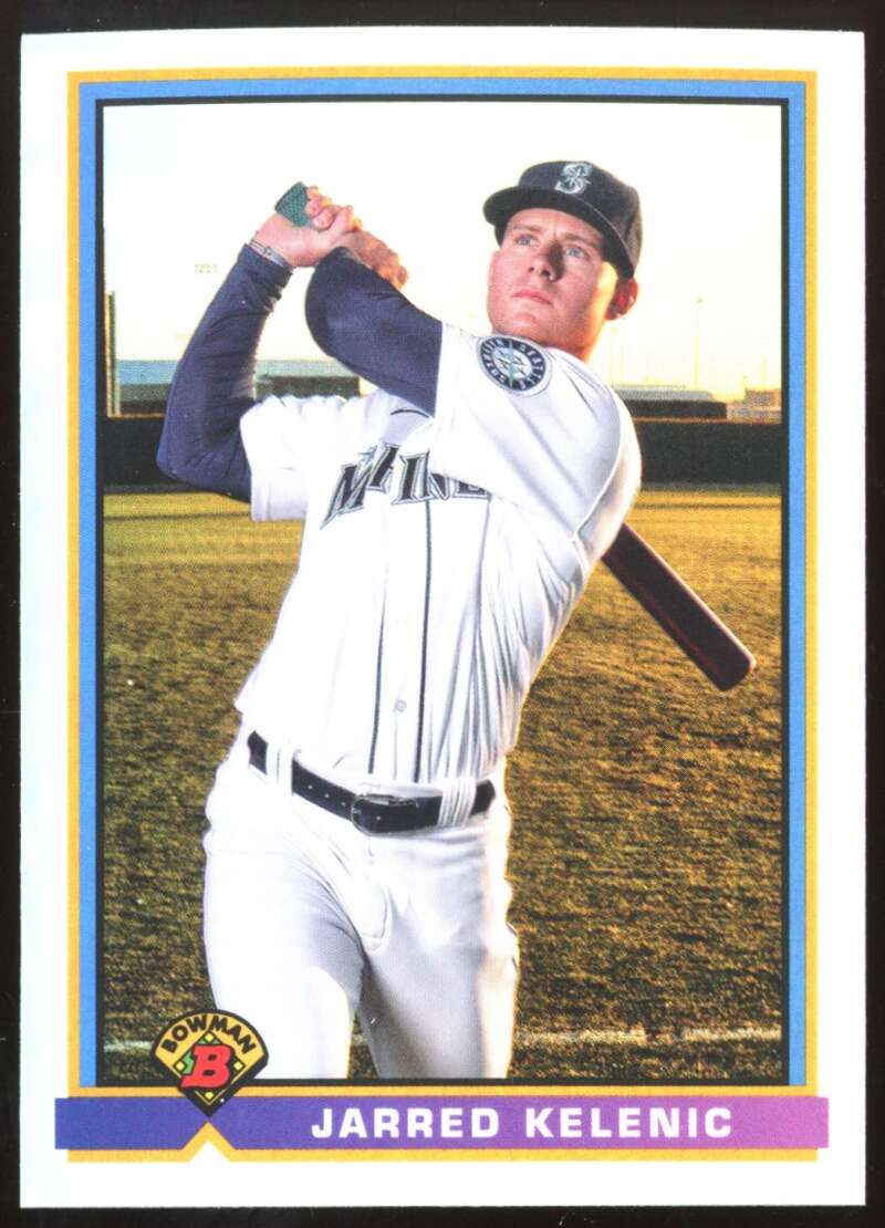 Load image into Gallery viewer, 2021 Bowman Chrome 1991 Refractor Jarred Kelenic #91B-JK Rookie RC Image 1
