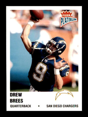 2003 Fleer Platinum Drew Brees 