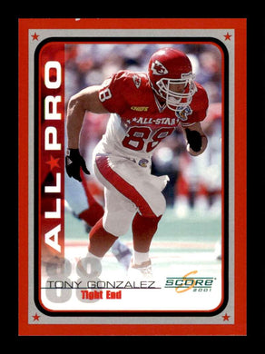 2001 Score Tony Gonzalez 