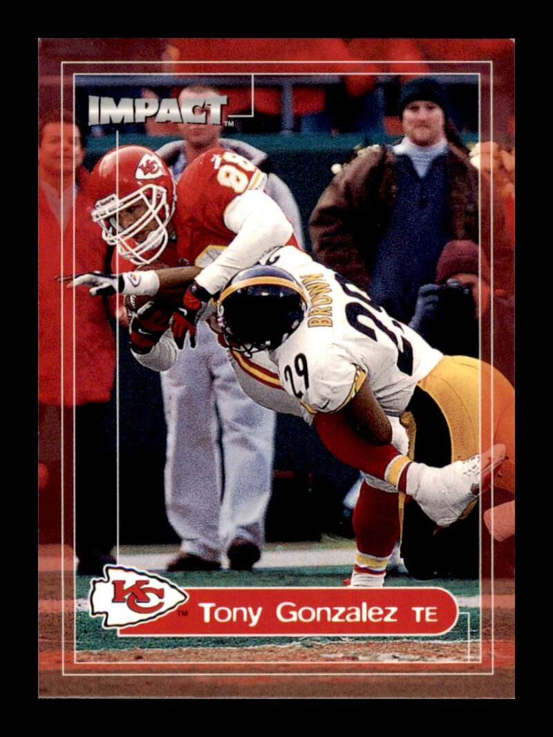 Load image into Gallery viewer, 2000 Skybox Impact Tony Gonzalez #191 Image 1
