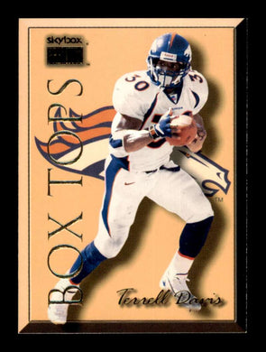 1999 SkyBox Premium Box Tops Terrell Davis 