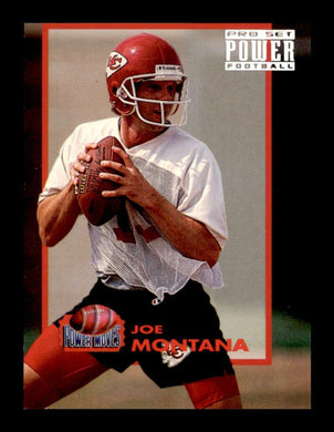 1993 Pro Set Power Moves Joe Montana 