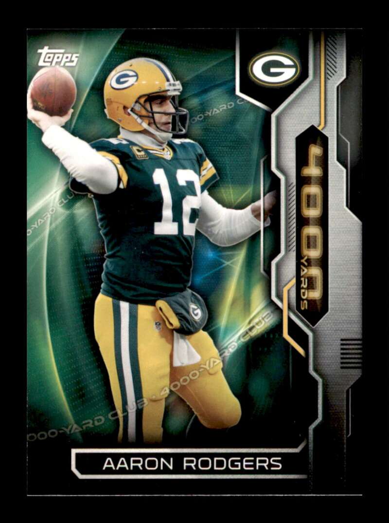 Load image into Gallery viewer, 2015 Topps 4000 Yard Club Aaron Rodgers #4KYC-AR Image 1
