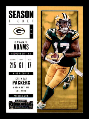 2017 Panini Contenders Davante Adams 