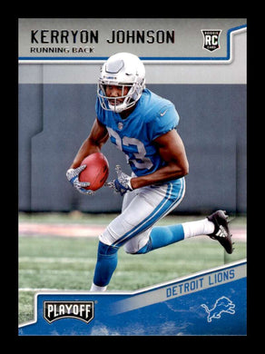 2018 Panini Playoff Kerryon Johnson 