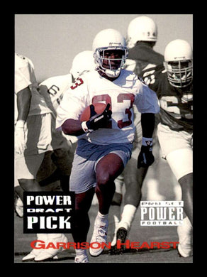 1993 Pro Set Power Draft Pick Garrison Hearst 