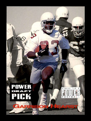 1993 Pro Set Power Draft Picks Garrison Hearst 