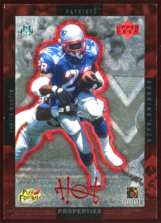 1996 Upper Deck Hot Properties Marshall Faulk Curtis Martin