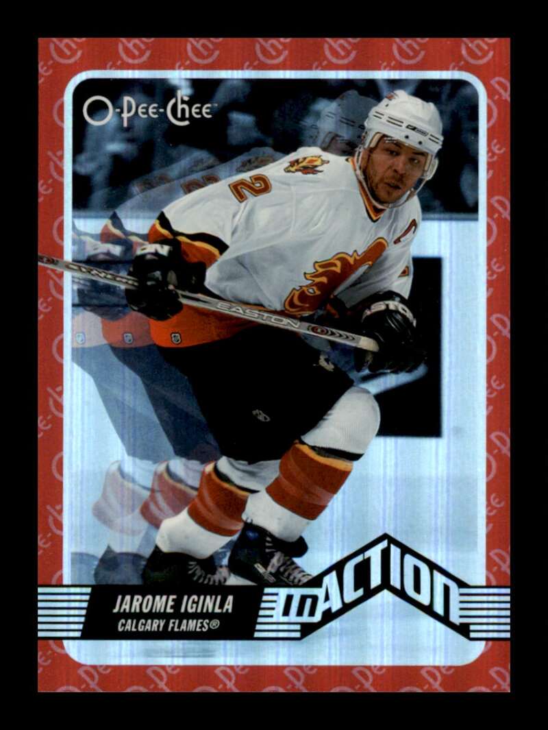 Load image into Gallery viewer, 2007-08 O-Pee-Chee In Action Jarome Iginla #IA10 Image 1
