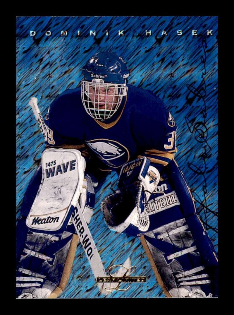 Load image into Gallery viewer, 1995-96 Leaf Limited Dominik Hasek #76 Image 1
