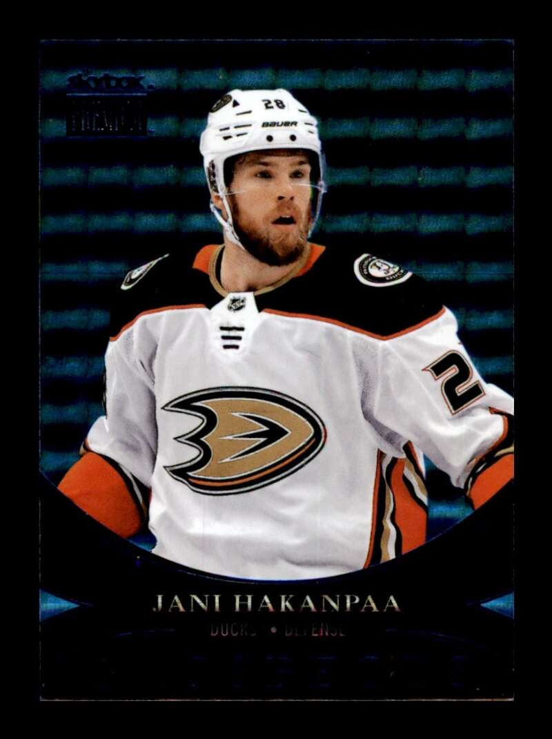 Load image into Gallery viewer, 2020-21 Skybox Metal Universe Premium Prospects Blue Jani Hakanpaa #PP-33 Rookie Image 1
