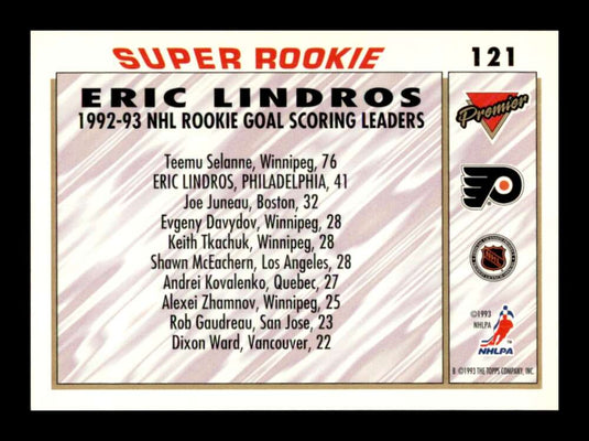 1993-94 Topps Premier Eric Lindros 