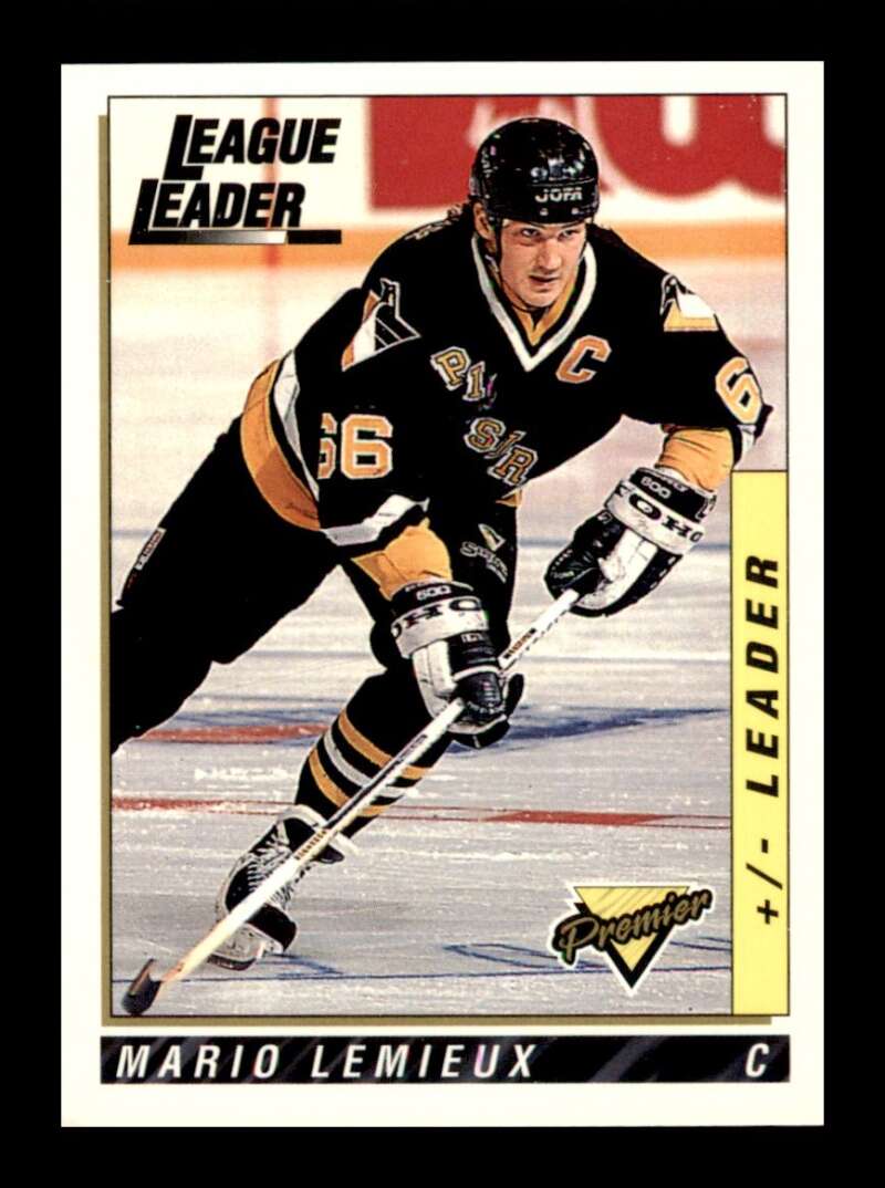 Load image into Gallery viewer, 1993-94 Topps Premier Mario Lemieux #37 Image 1
