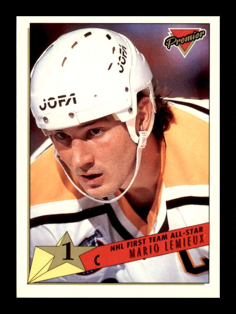 Load image into Gallery viewer, 1993-94 Topps Premier Mario Lemieux #91 Image 1
