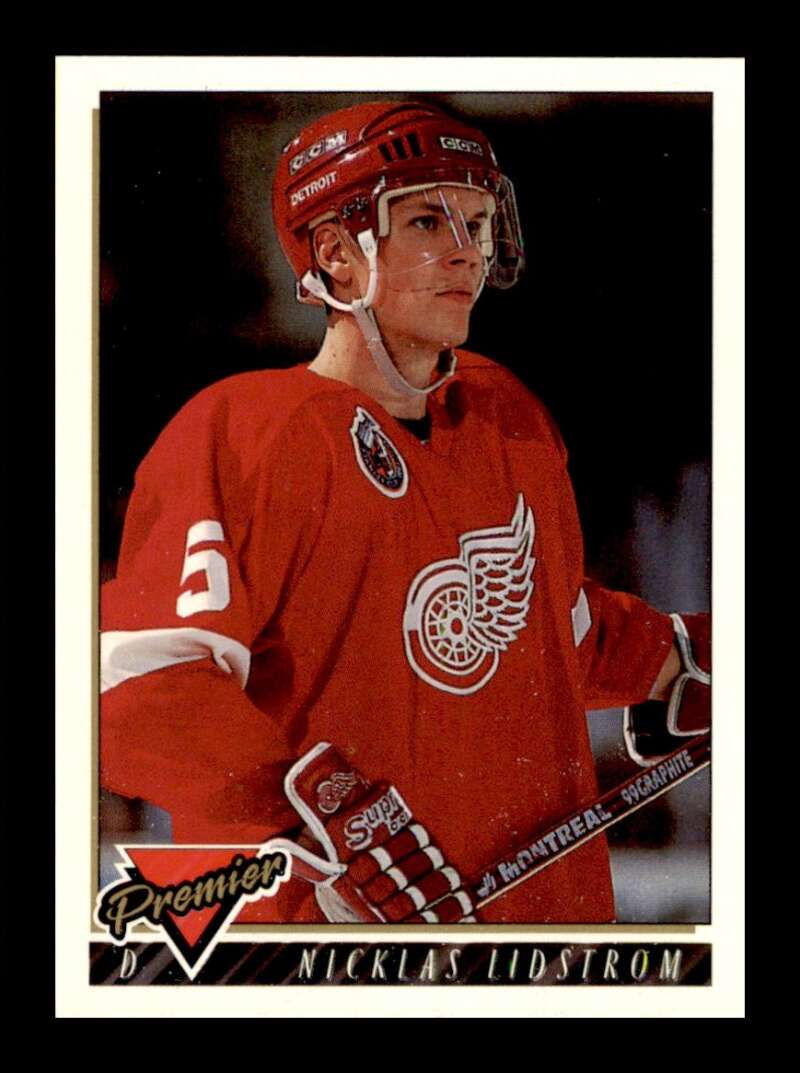 Load image into Gallery viewer, 1993-94 Topps Premier Nicklas Lidstrom #9 Image 1
