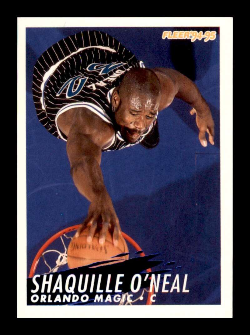 Load image into Gallery viewer, 1994-95 Fleer Shaquille O&#39;Neal #160 Image 1
