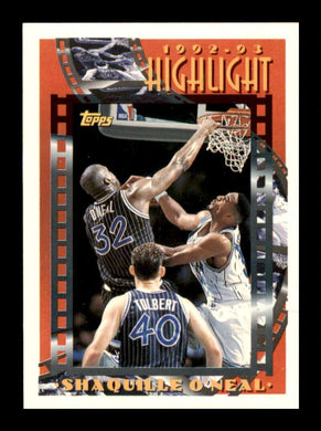 1993-94 Topps Shaquille O'Neal 