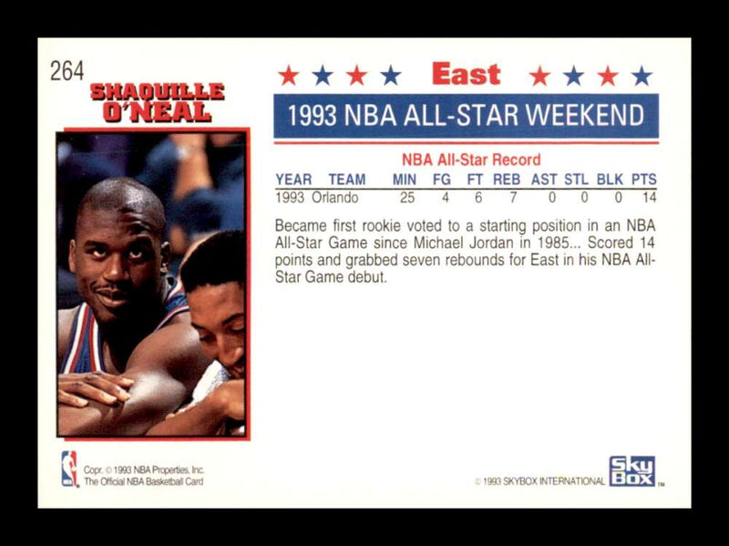 Load image into Gallery viewer, 1993-94 Hoops Shaquille O&#39;Neal #264 Image 2
