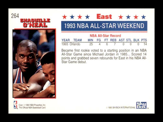 1993-94 Hoops Shaquille O'Neal