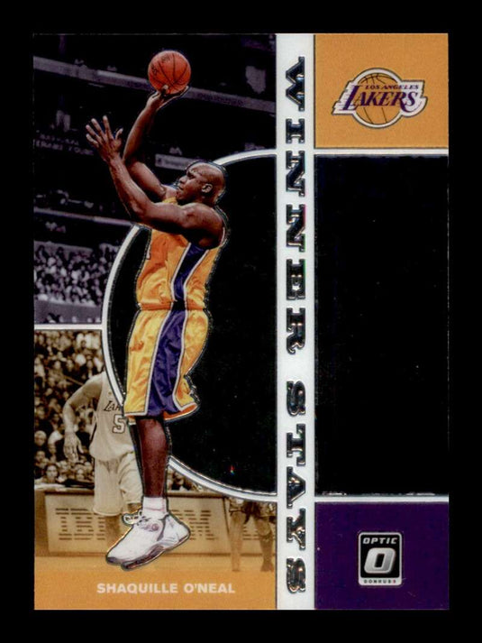 2019-20 Donruss Optic Winner Stays Shaquille O'Neal 