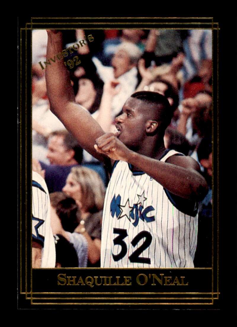 Load image into Gallery viewer, 1992 Investors Journal Gold Shaquille O&#39;Neal #106 Image 1
