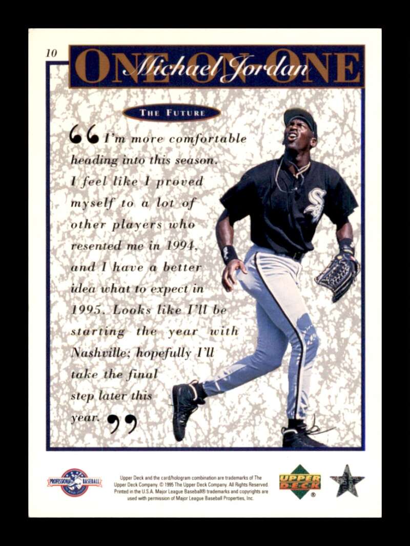 Load image into Gallery viewer, 1995 Upper Deck One On One Michael Jordan #10 Image 2
