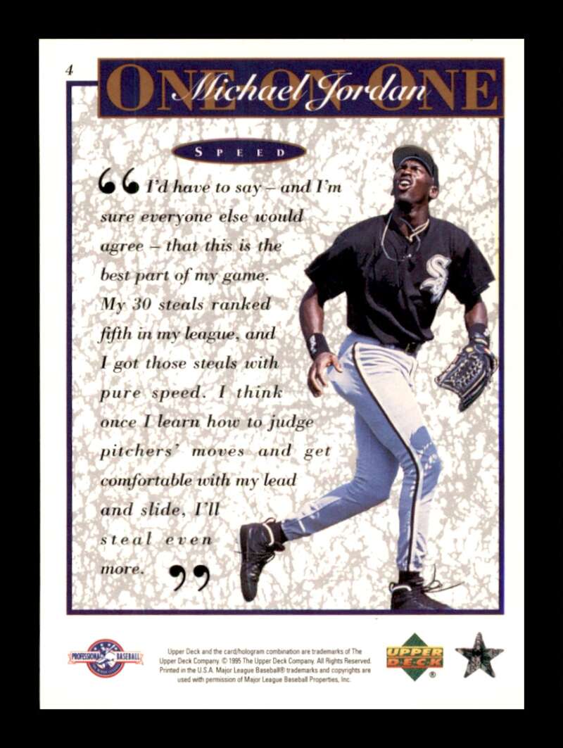 Load image into Gallery viewer, 1995 Upper Deck One On One Michael Jordan #4 Image 2
