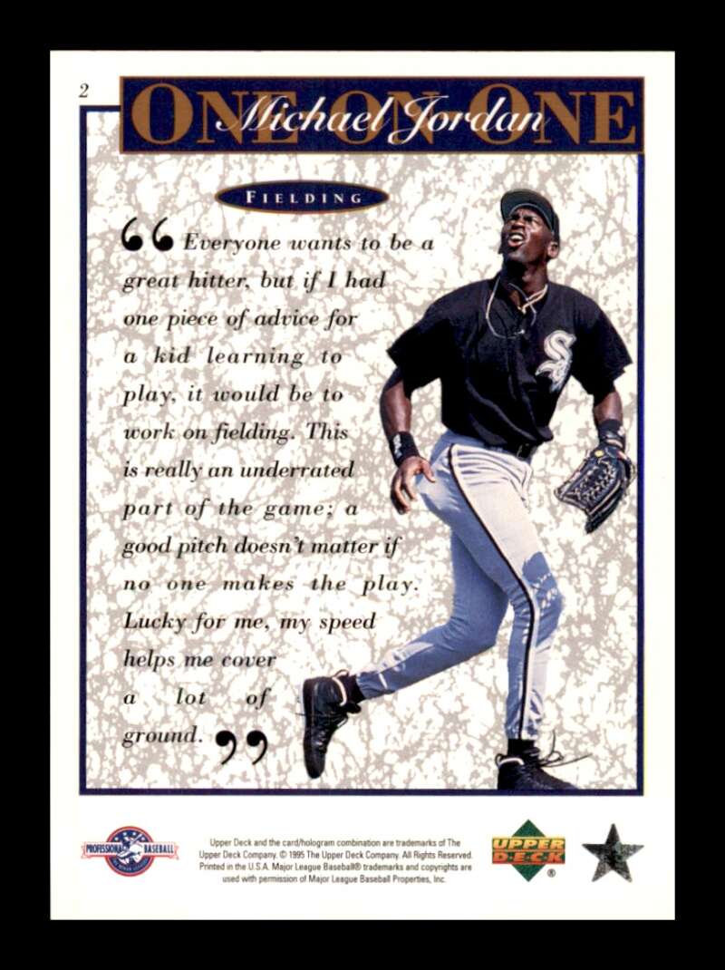 Load image into Gallery viewer, 1995 Upper Deck One On One Michael Jordan #2 Image 2
