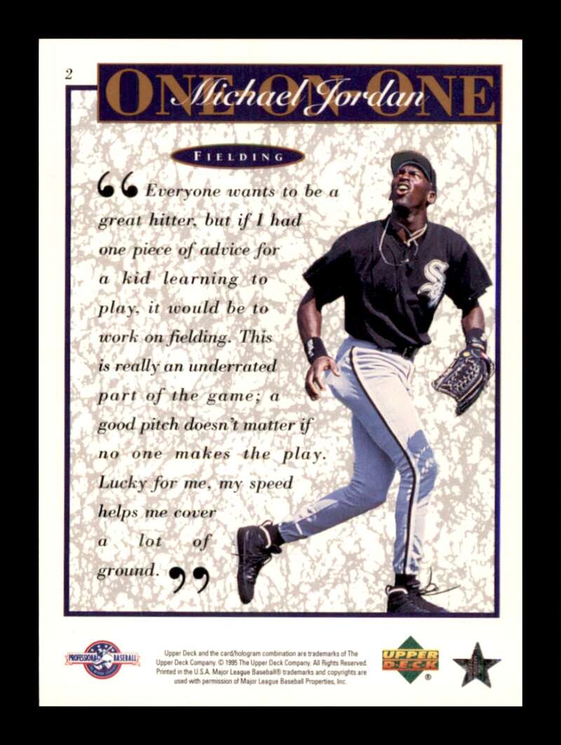 Load image into Gallery viewer, 1995 Upper Deck One On One Michael Jordan #2 Image 2
