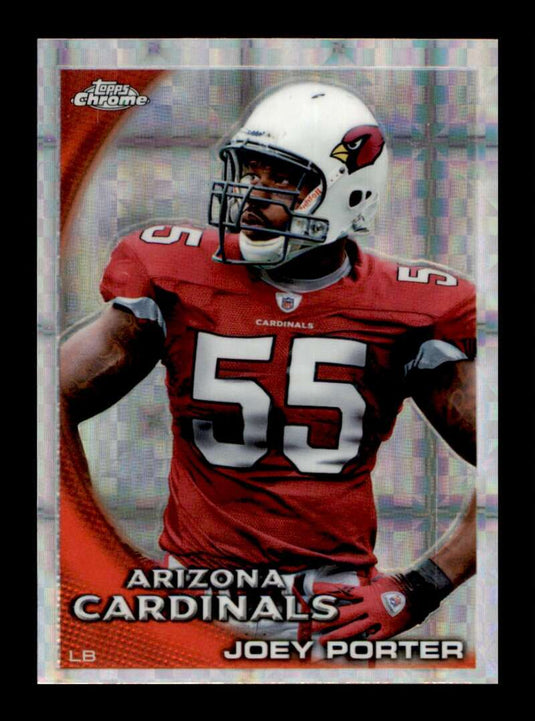 2010 Topps Chrome Xfractor Joey Porter 