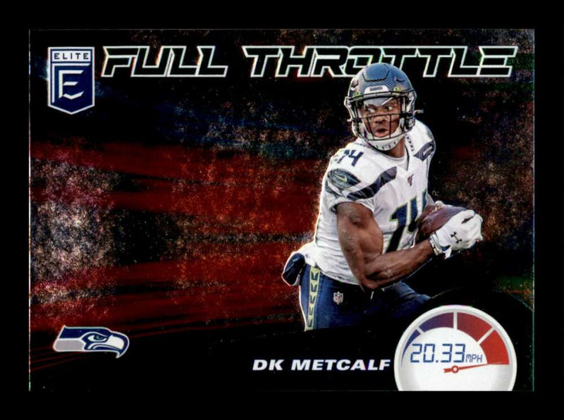 Load image into Gallery viewer, 2020 Donruss Elite Full Throttle Green DK Metcalf #11 Image 1
