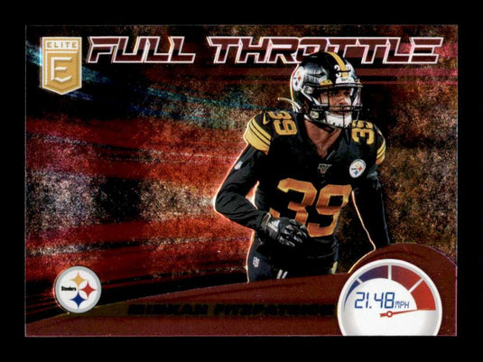 2020 Donruss Elite Full Throttle Pink Minkah Fitzpatrick