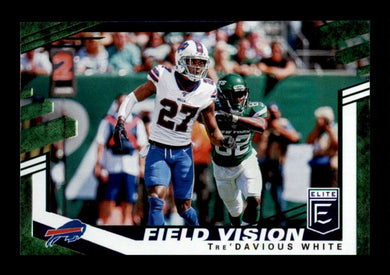 2020 Donruss Elite Field Vision Green Tre'Davious White 