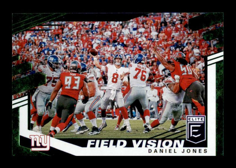 Load image into Gallery viewer, 2020 Donruss Elite Field Vision Green Daniel Jones #7 Image 1
