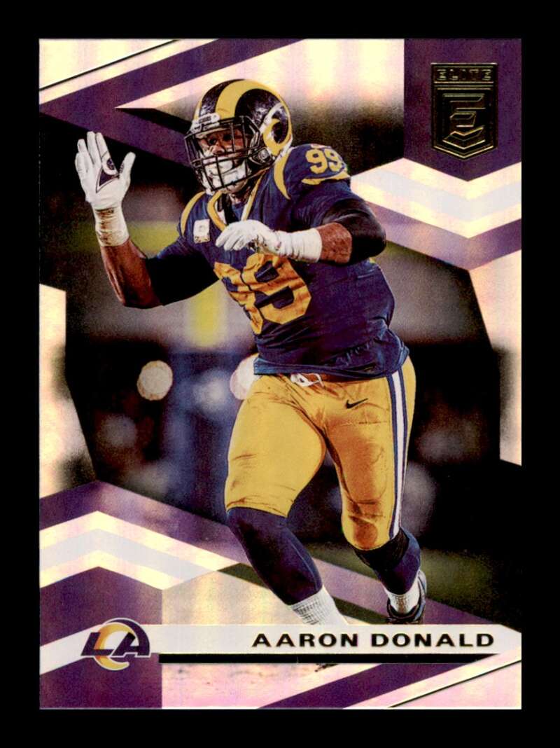 Load image into Gallery viewer, 2020 Donruss Elite Aaron Donald #91 Image 1
