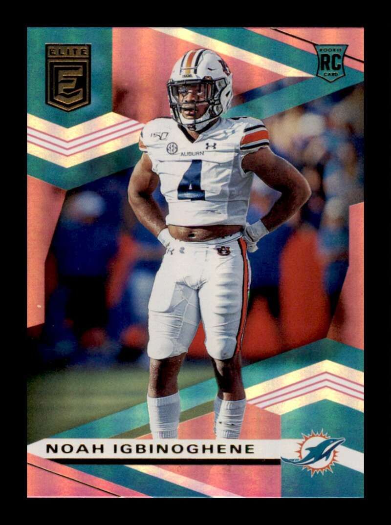 Load image into Gallery viewer, 2020 Donruss Elite Pink Noah Igbinoghene #132 Rookie RC Image 1
