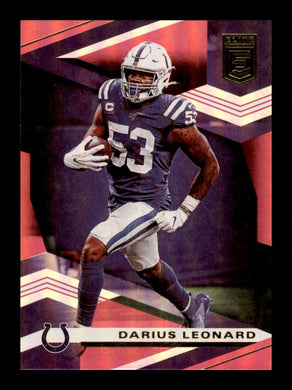 2020 Donruss Elite Pink Darius Leonard 