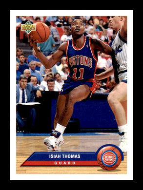 1992-93 Upper Deck McDonald's Isiah Thomas 