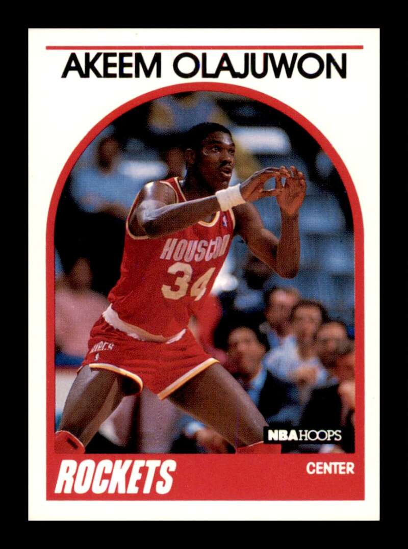 Load image into Gallery viewer, 1989-90 NBA Hoops Akeem Olajuwon #180 Image 1
