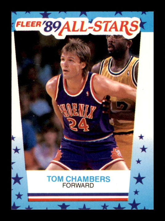 1989-90 Fleer All Star Sticker Tom Chambers