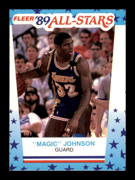 1989-90 Fleer All Star Sticker Dennis Johnson